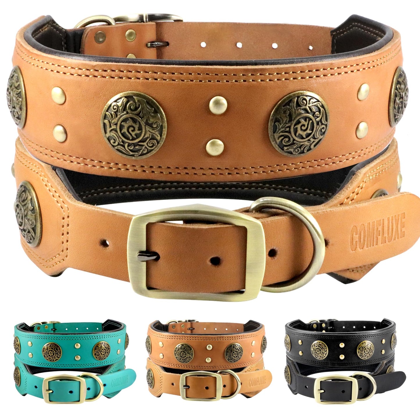 🐾 Pet Lux Lounge™ Premium Lederhalsband Deluxe