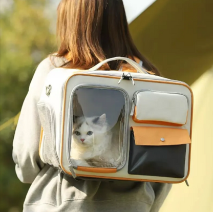 🐾 Pet Lux Lounge™ Premium PetTravel Rucksack