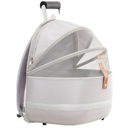 Katzen-Transportrucksack im Raumkapsel-Design für Reisen im Freien