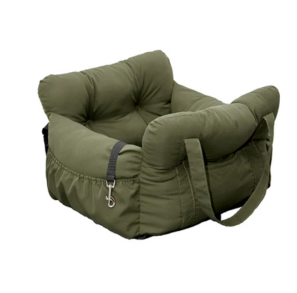Teddyngton TravelNest™ – Luxus Hundeautositz & Reisebett.