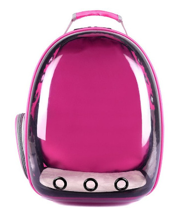 Katzen-Transportrucksack im Raumkapsel-Design für Reisen im Freien