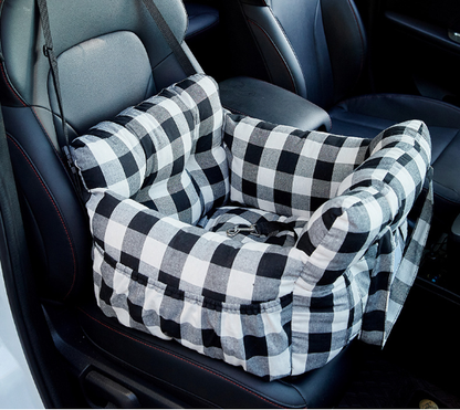 Teddyngton TravelNest™ – Luxus Hundeautositz & Reisebett.