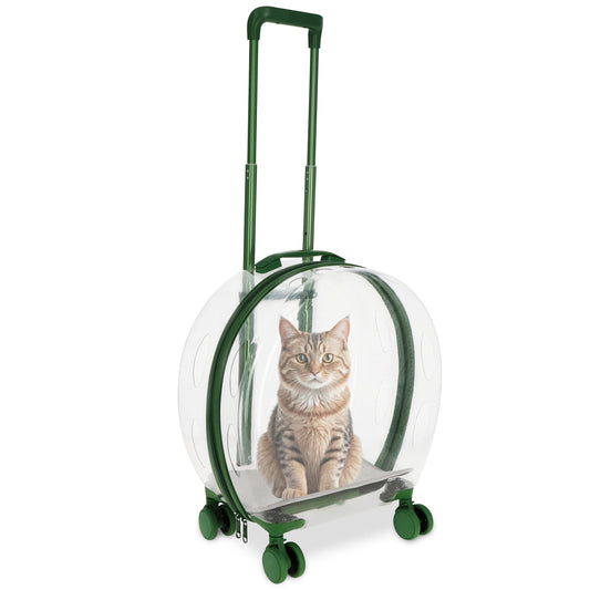 Haustiertransportbox auf Rädern