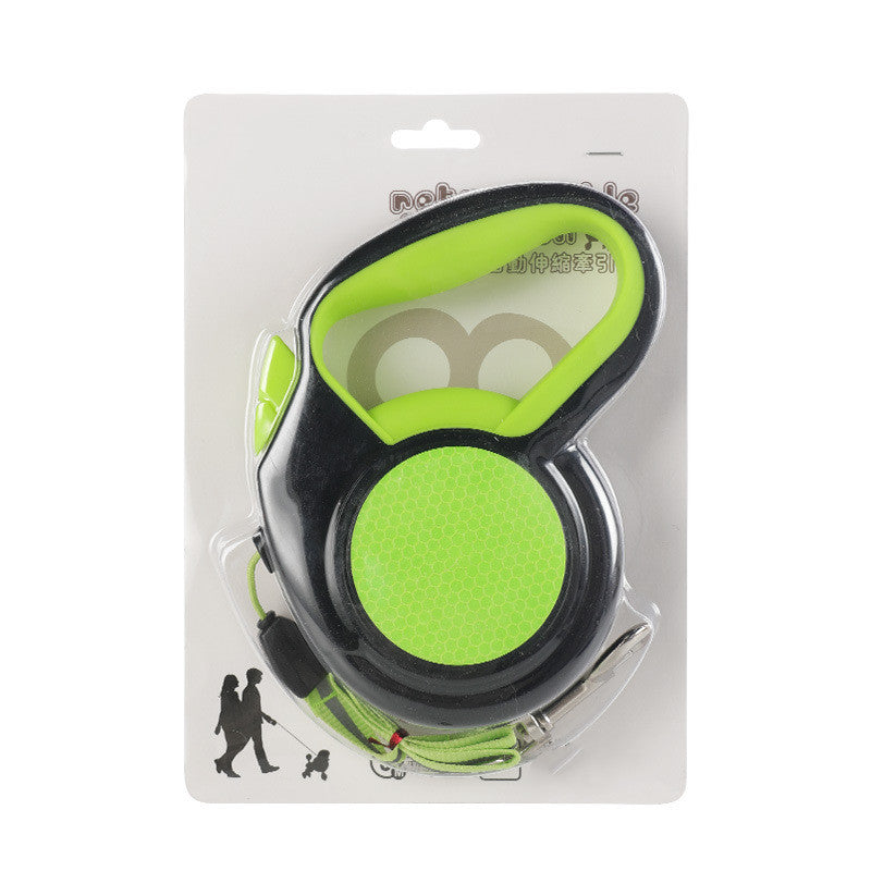 🐾 Pet Lux Lounge™ Reflective Premium Rollleine Sicherheit trifft auf Stil – bei Tag und Nach