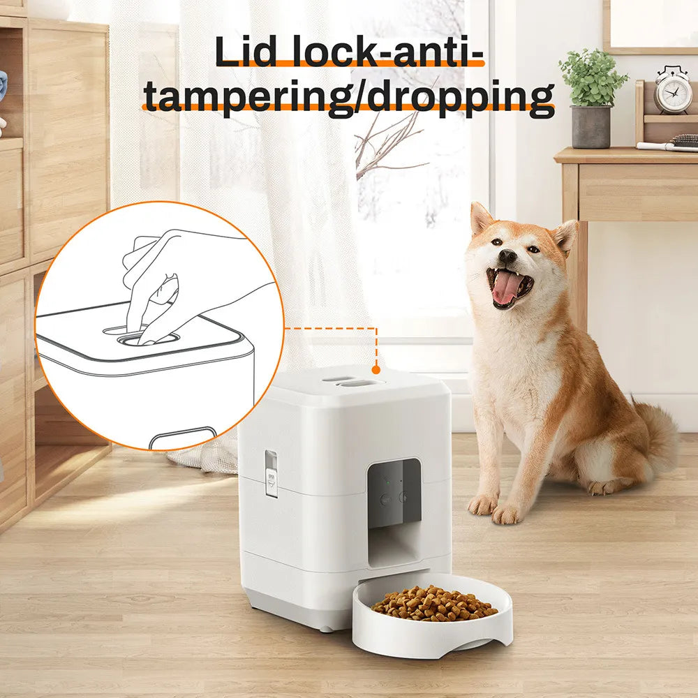 🐾 Pet Lux Lounge™ Smart WiFi Futterautomat 2L