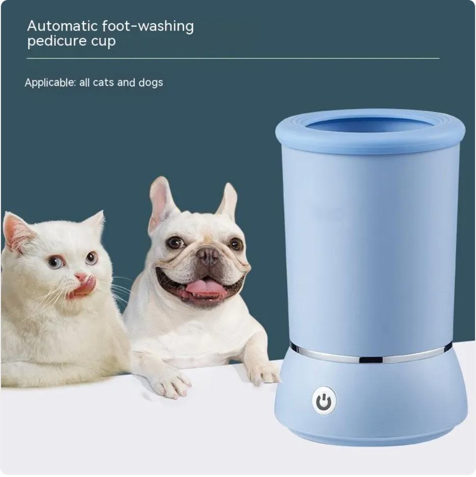 automatische Pfotenreinigung Hund  für Hunde und Katzen