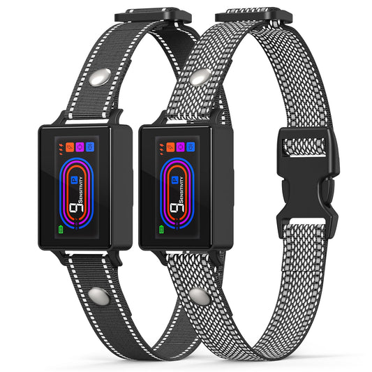 2 Pack Automatisches Anti-Bell-Halsband für Hunde – Intelligente und schonende Bellkontrolle