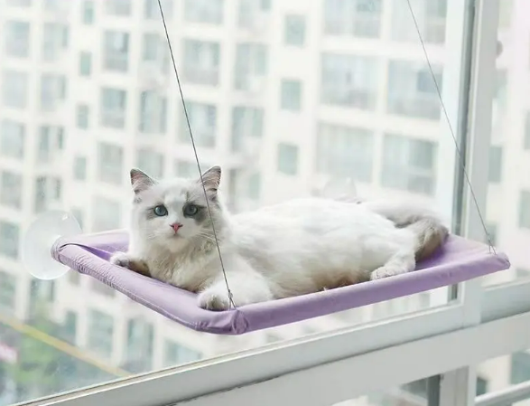 🐾 Pet Lux Lounge™ Premium Kuschel-Hängematte für Katzen & Kleintiere