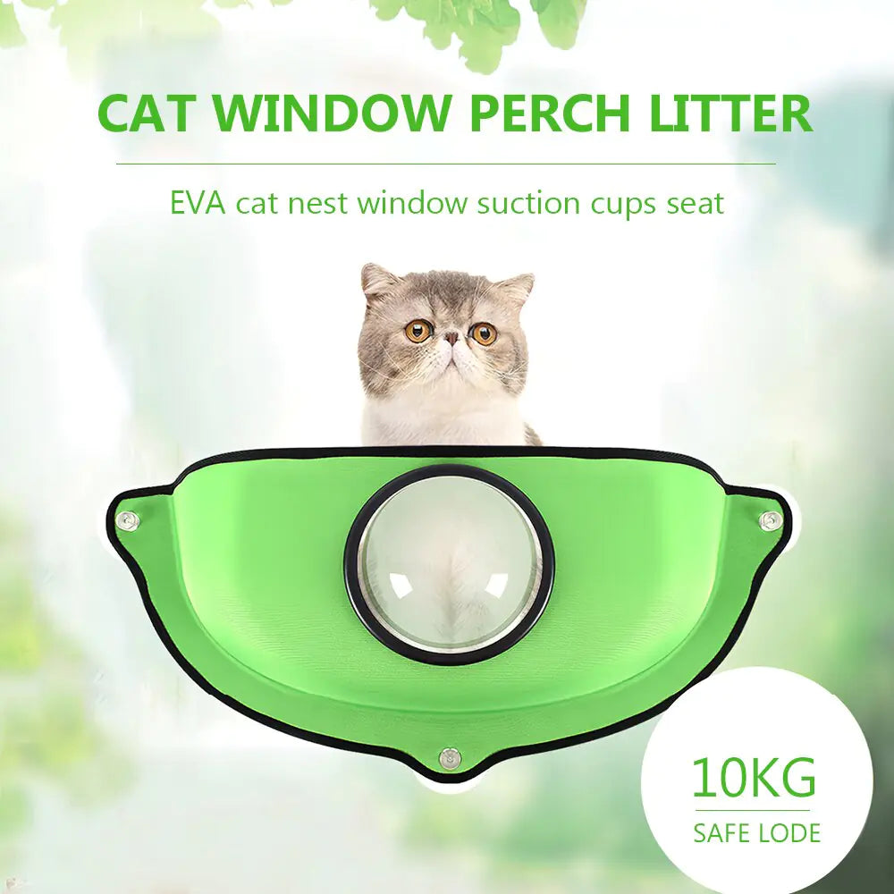 Fenster Katzenliege mit Saugnäpfen