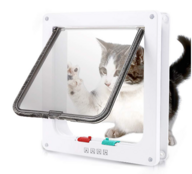 🐾 Pet Lux Lounge™ Premium Haustierklappe mit Sicherheitsverschluss