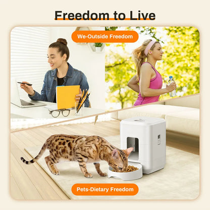 🐾 Pet Lux Lounge™ Smart WiFi Futterautomat 2L