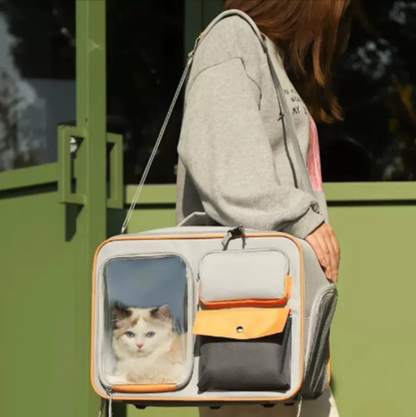 🐾 Pet Lux Lounge™ Premium PetTravel Rucksack