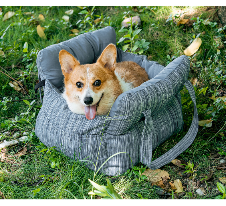 Teddyngton TravelNest™ – Luxus Hundeautositz & Reisebett.