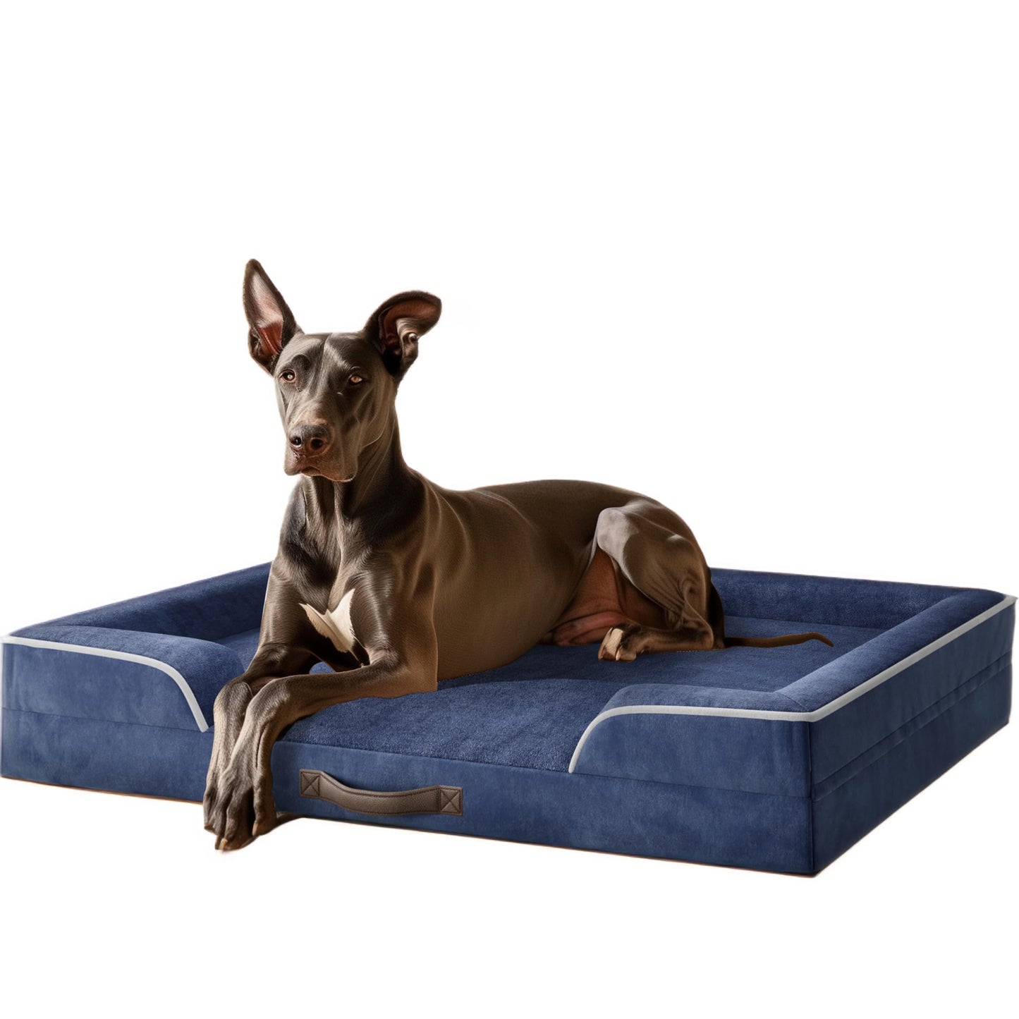 Pet Lux Lounge™ Elite Comfort Lounger - Luxuriöses Orthopädisches Hundebett XXL